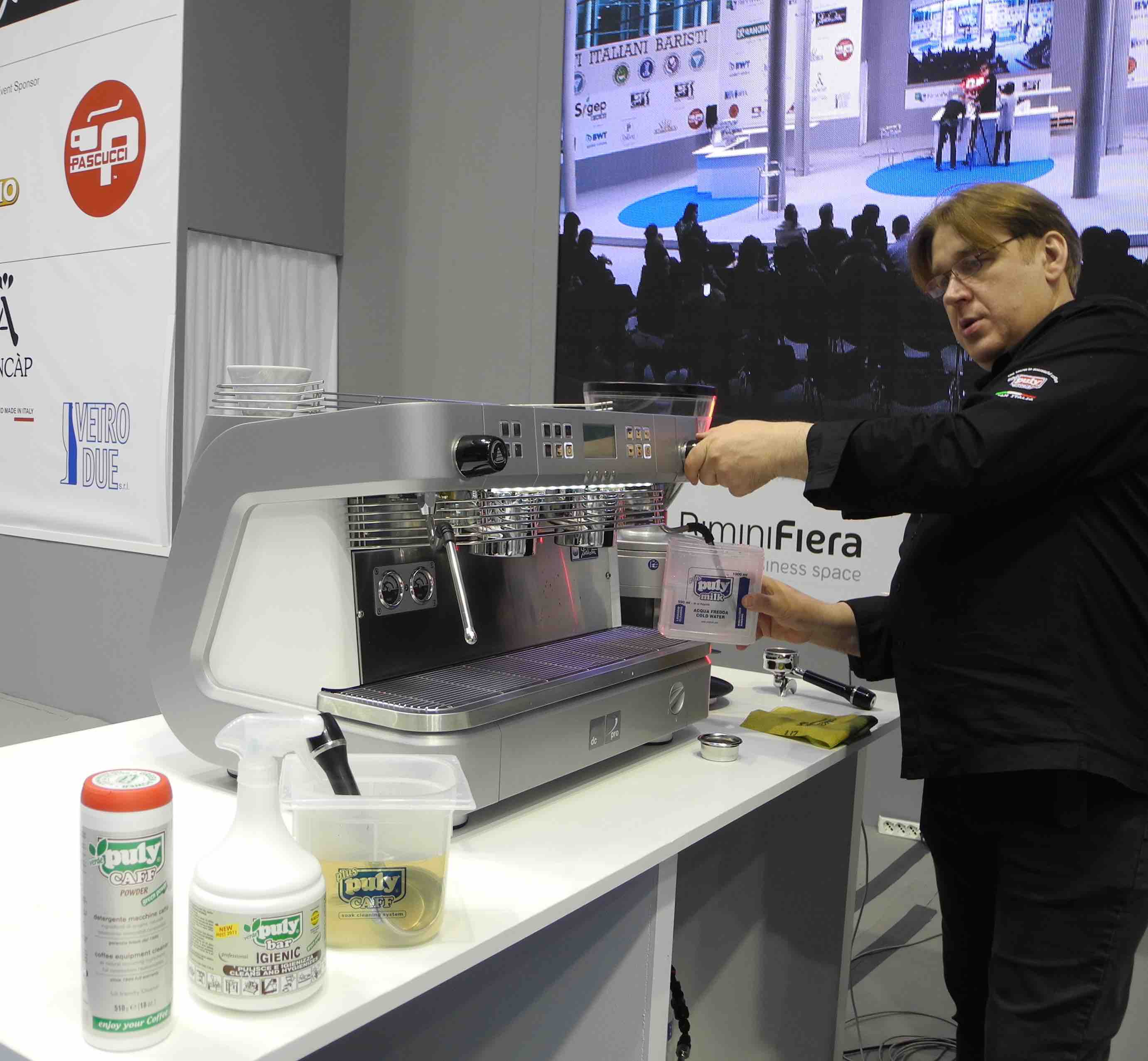 pulizia durante la competizione