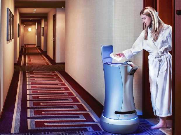 robot serve caffè hotel