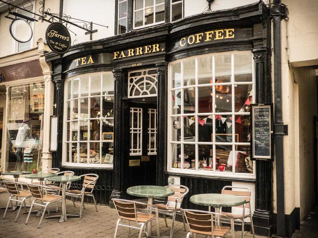 coffee shops uk