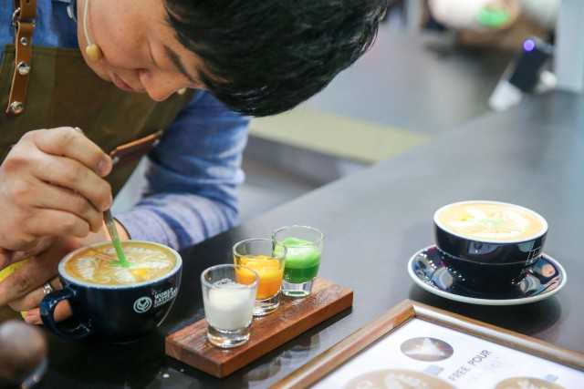 world champion latte art