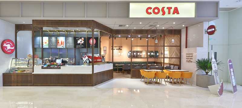 Costa Unveils New Store Concept Design In China