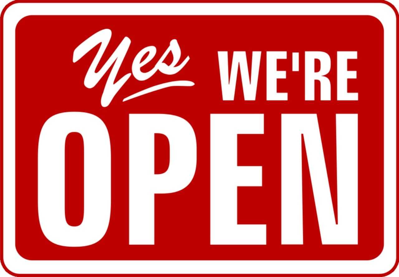 yes we are open august