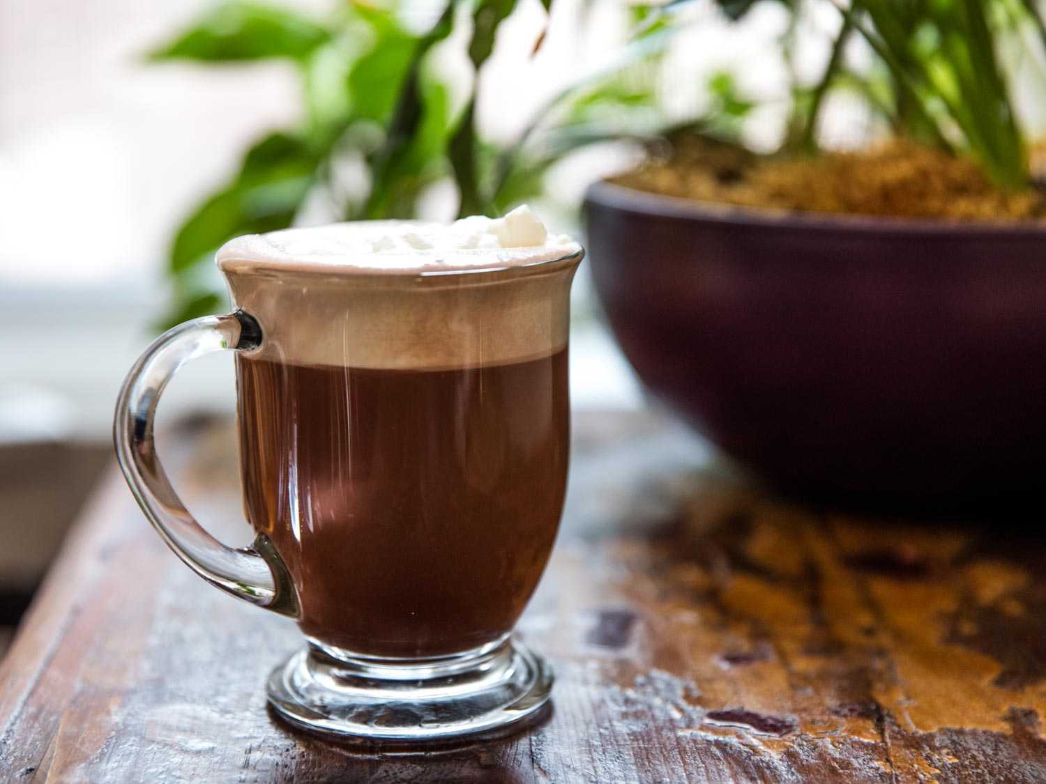 Barbajada is Milanese drink that put coffee and hot cocoa into one mug. 