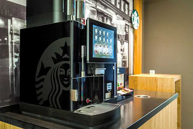 starbucks coffee machine business