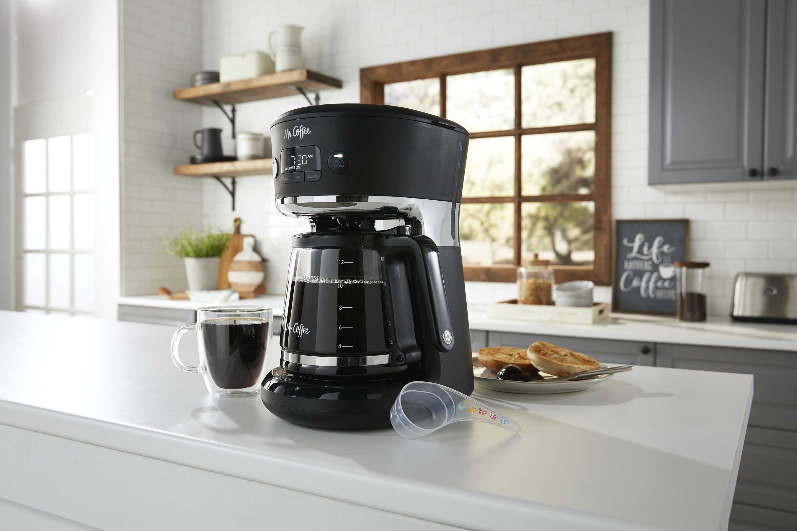 The Mr. Coffee introduces new 12cup programmable coffeemaker