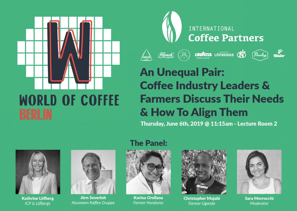 Coffee industry leaders & farmers discuss their needs at World of Coffee