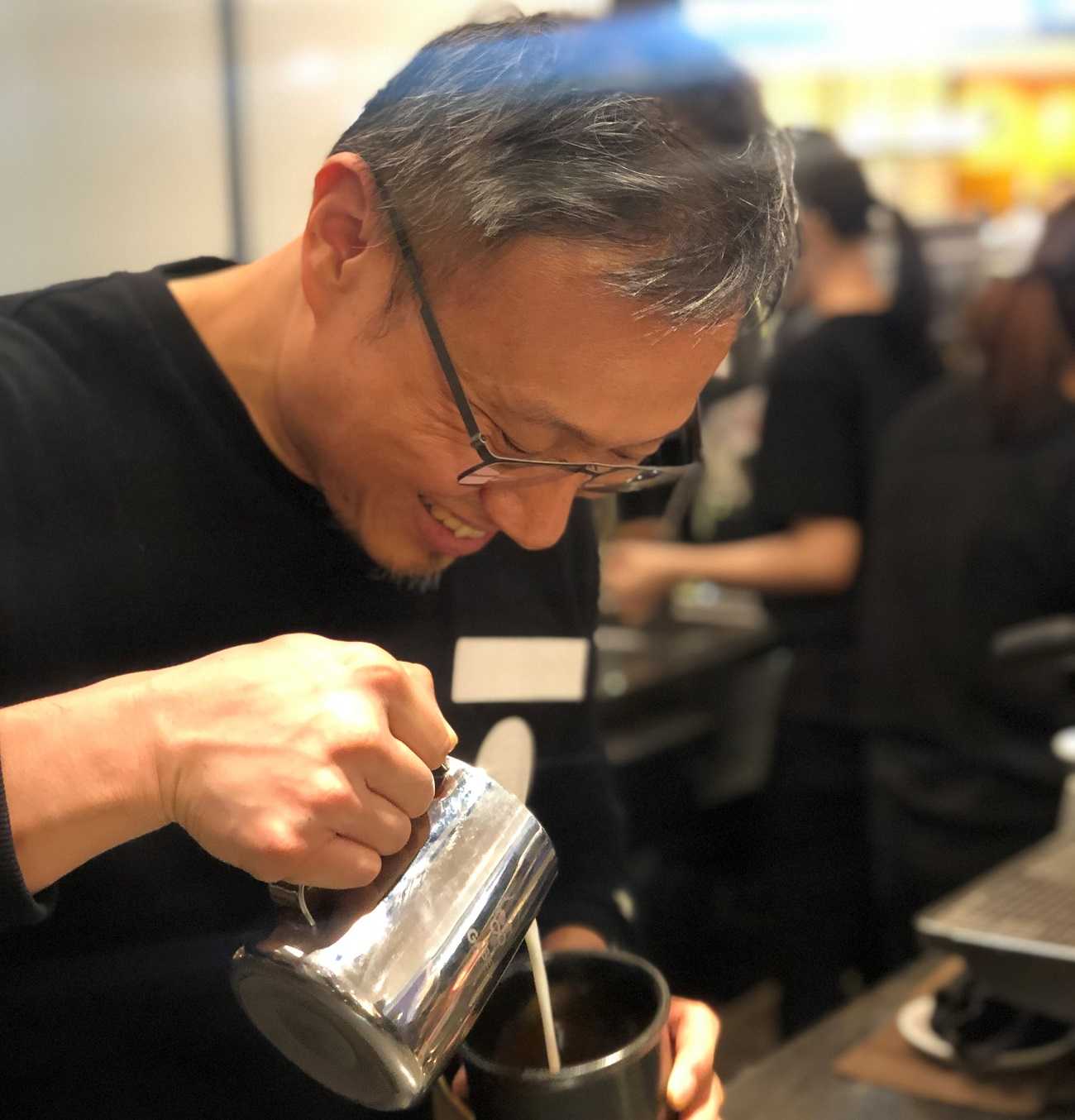 Goldblack Taiwan’s renowned coffee master, Van Lin