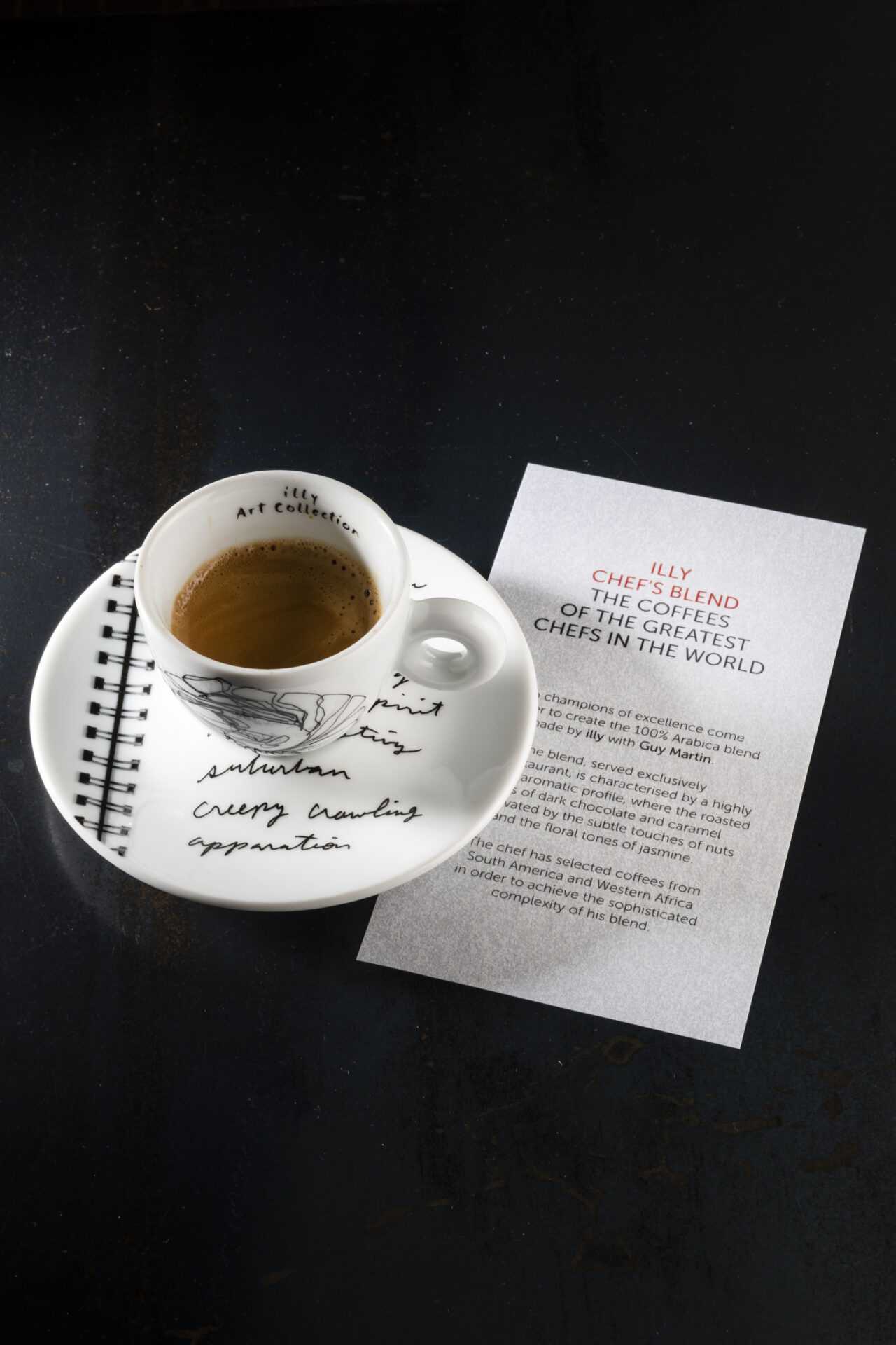 illy dinner in Venice