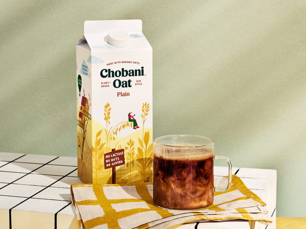 Chobani unveils new oatbased products and natural dairy creamers