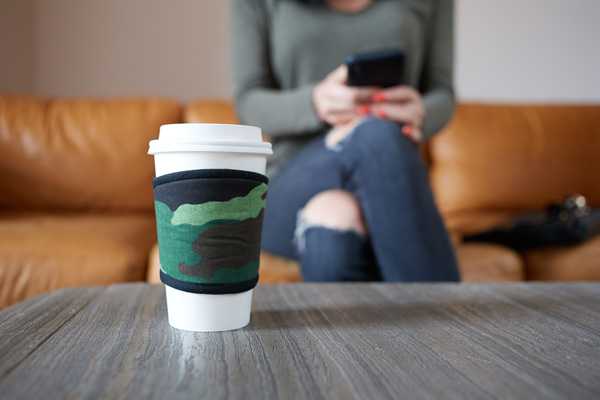 reusable cup sleeve