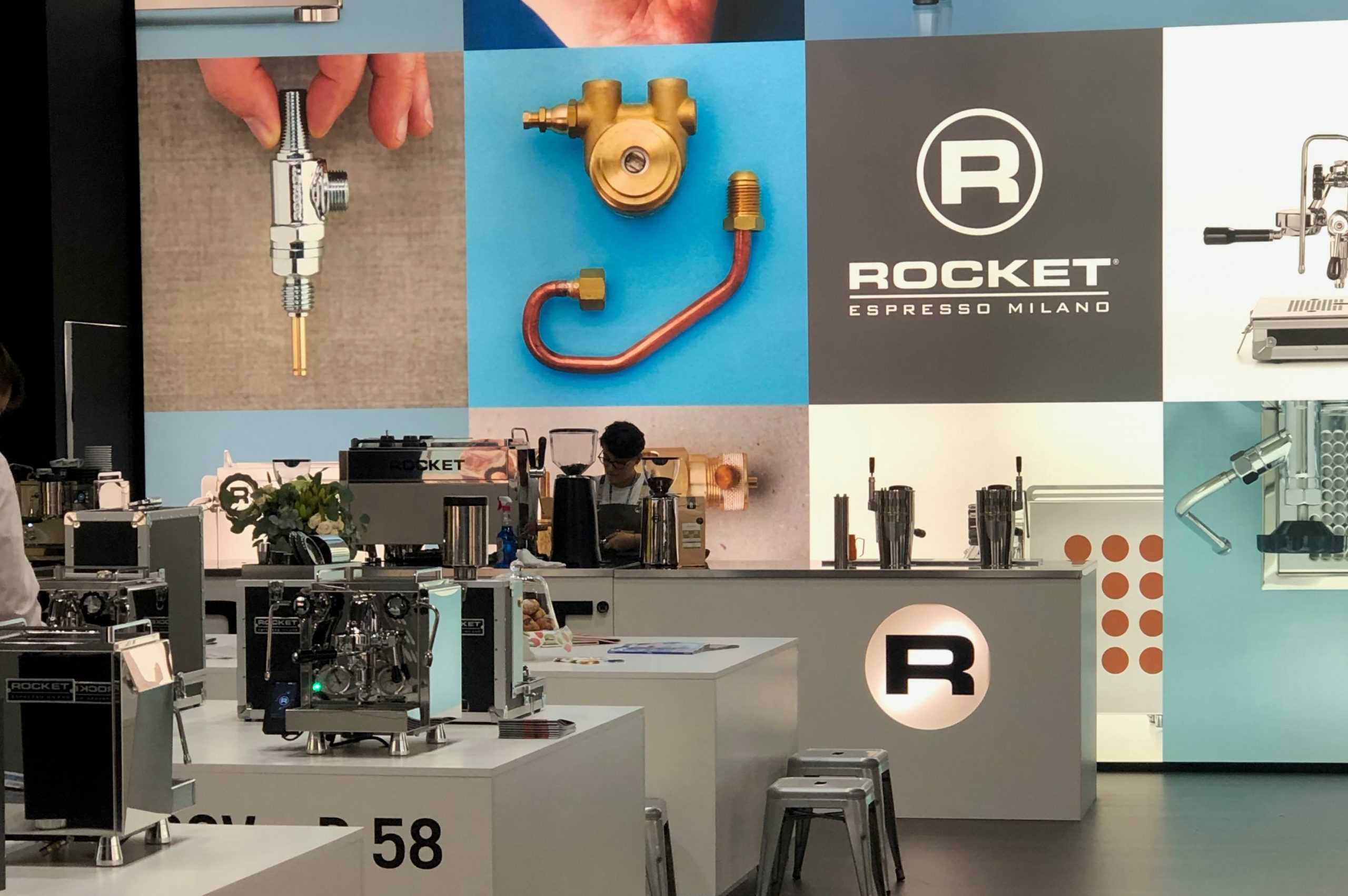 Rocket Espresso, from New Zealand to HostMilano with an interesting story to tell