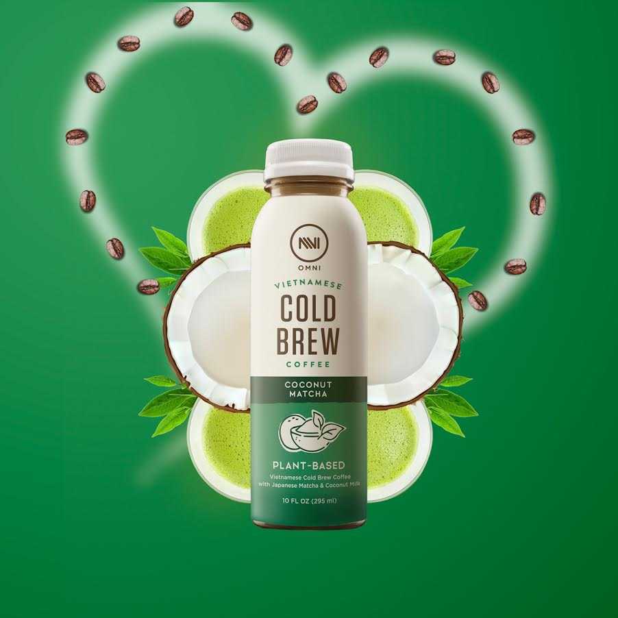 Omni Bev Coconut Matcha Cold Brew Coffee
