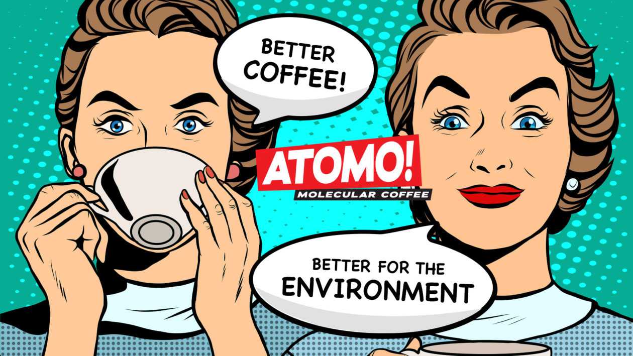 Atomo coffee molecular coffee