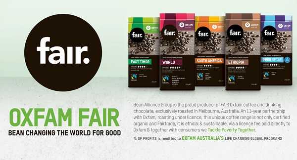 Oxfam Fair A Partnership Between Bean Alliance Group And Oxfam