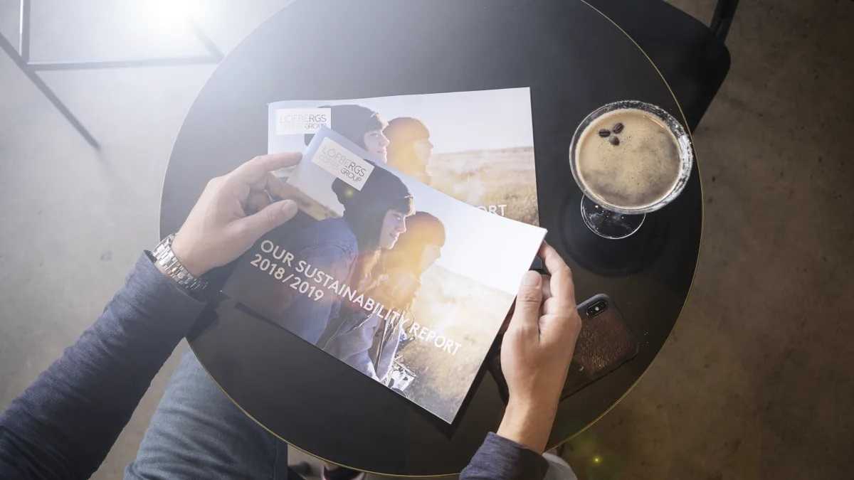 Löfbergs Hallbars Sustainability Report Awards