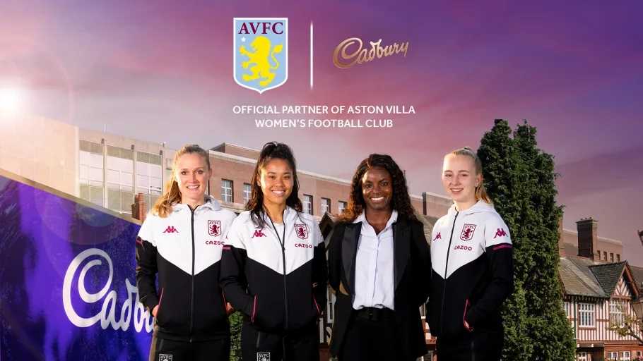 Mondelez International Aston Villa Women Fc Announce New Partnership