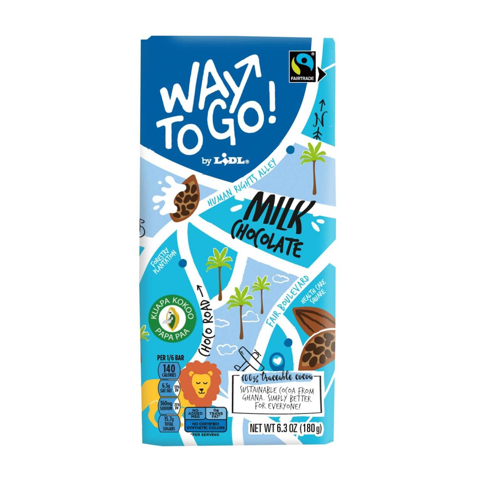 Lidl launches chocolate bar that contributes to living for farmers