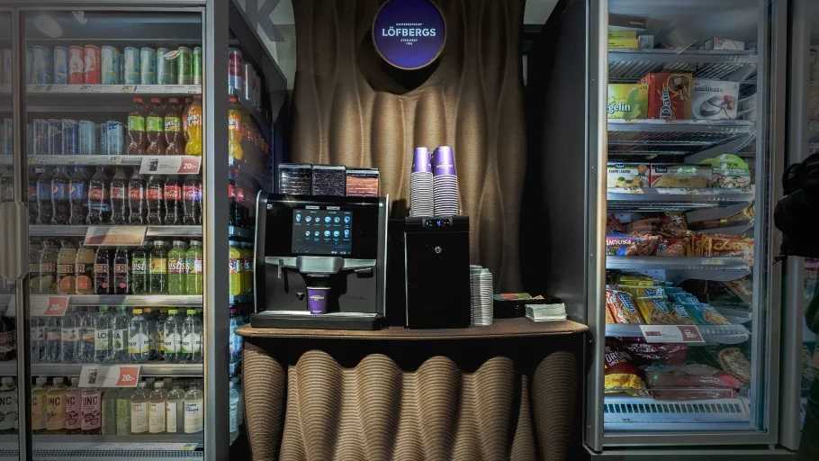 Löfbergs coffee station