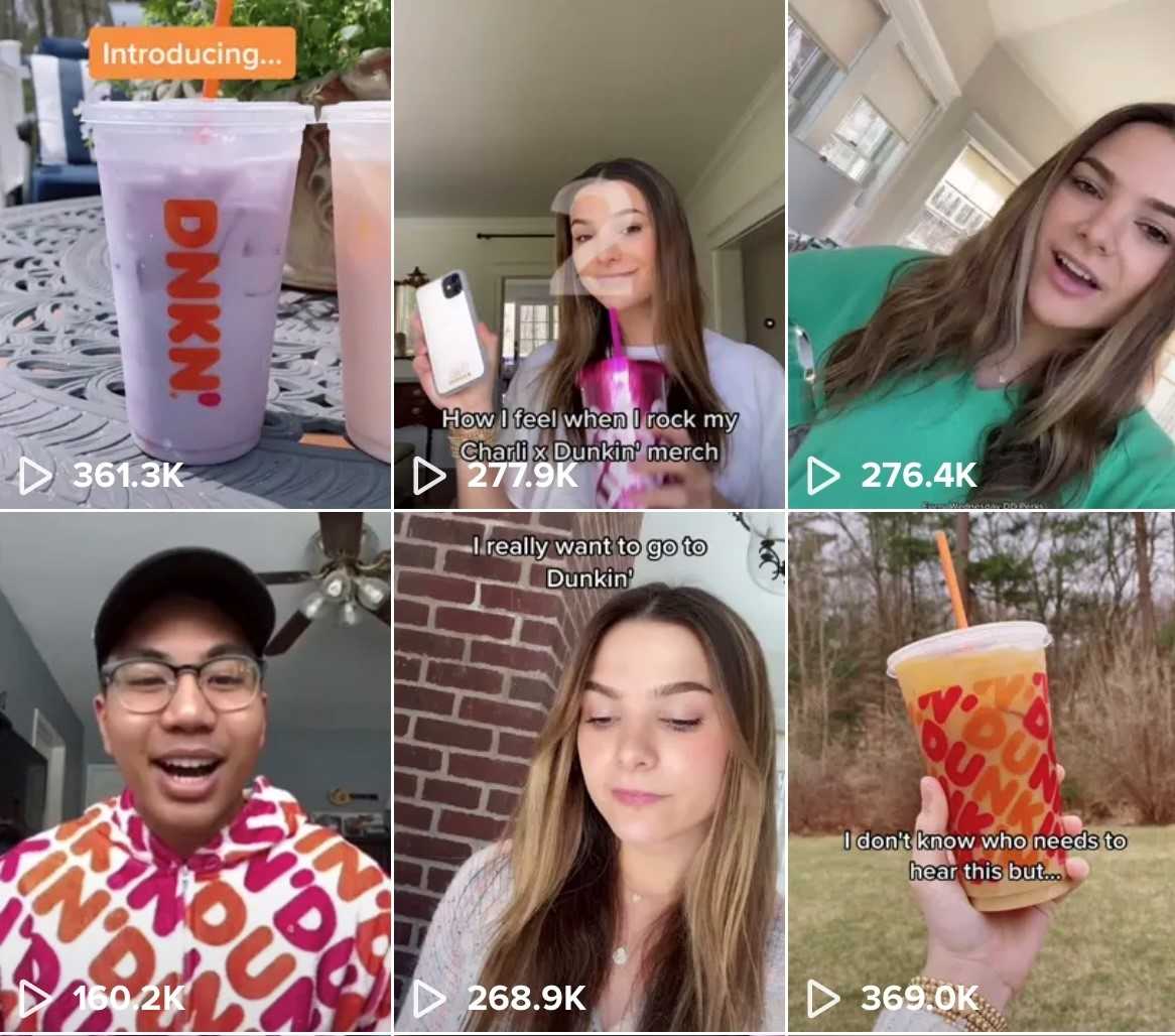 Dunkin’ TikTok