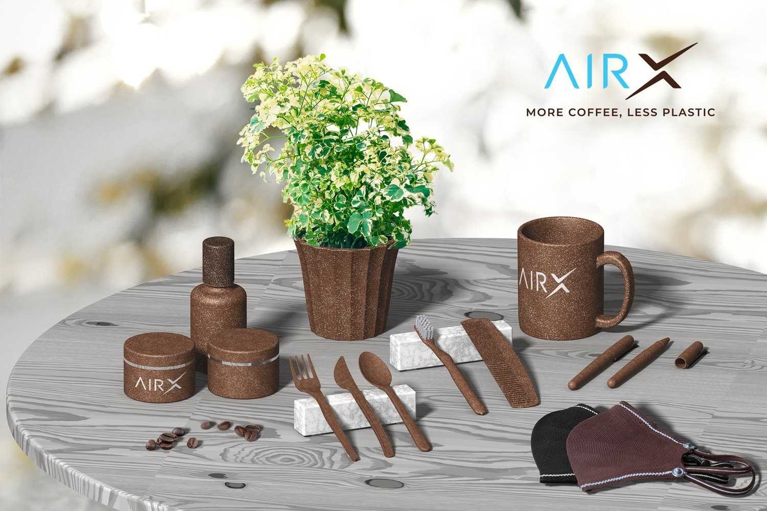 AirXcoffee coffee bio-composite