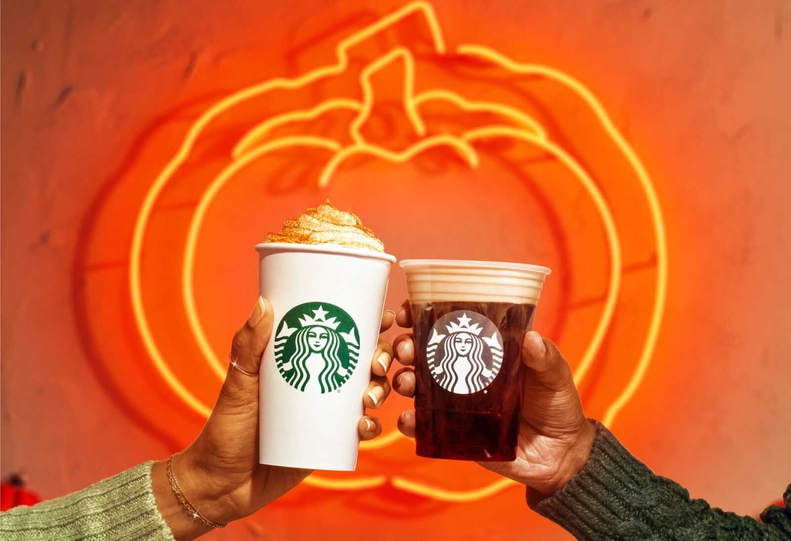 Pumpkin Starbucks