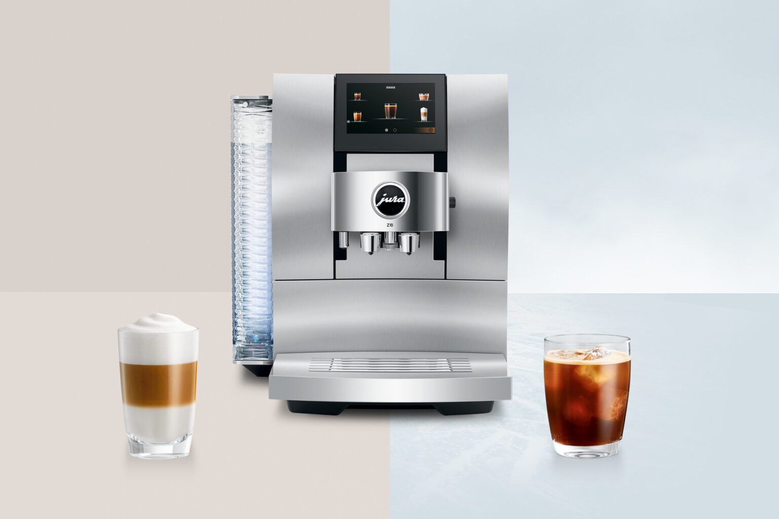 New Jura Z10 brews hot and cold specialty coffee drinks at home