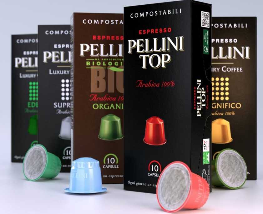 PELLINI, compostable capsules