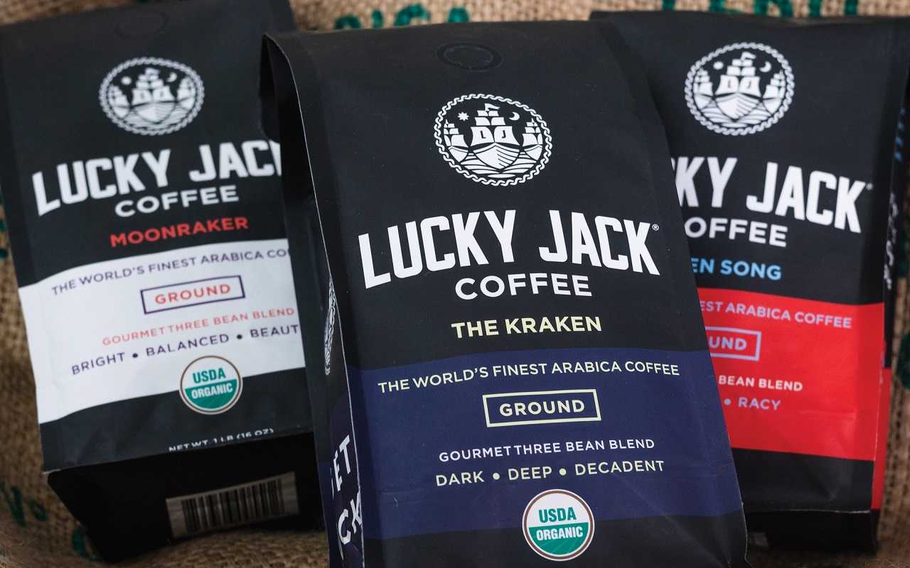 Lucky Jack Coffee introduces gourmet ground bagged coffee