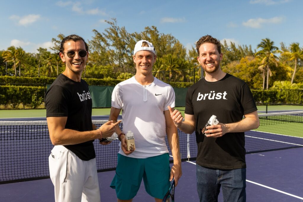 brüst protein coffee signs Denis Shapovalov as brand ambassador