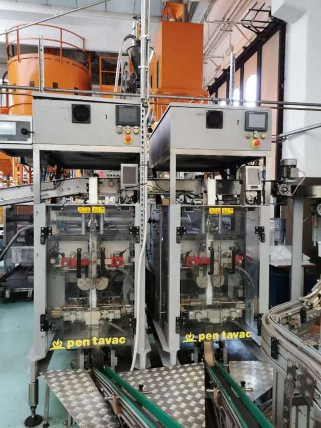 2 Pentavac packaging machines for Flowpack connect to Sprea 1 (202/0100/2000001) 