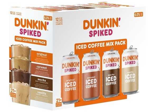 Dunkin' Spiked Iced Coffees