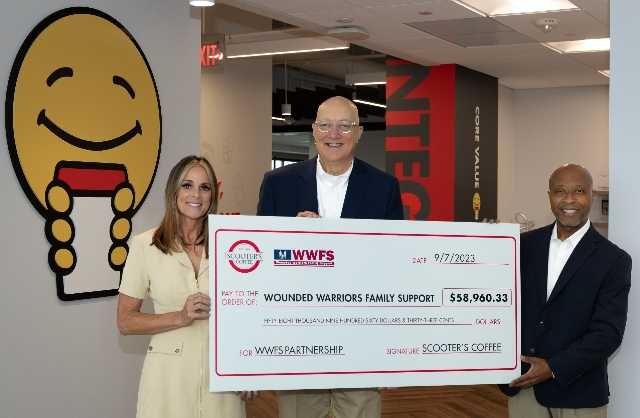 Scooter’s Coffee donation