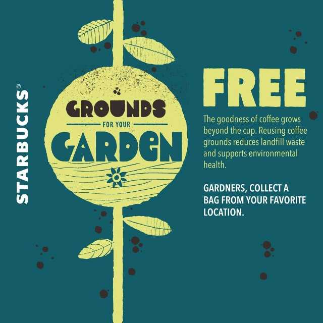grounds for your garden starbucks