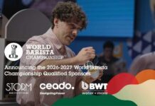 World Barista Championship: BWT water+more and Ceado among the sponsors for 2026-2027