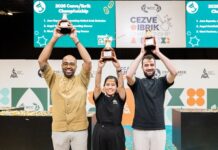 Jane Espante, representing the United Arab Emirates, is the new Cezve/Ibrik World Champion Cezve/Ibrik Champion