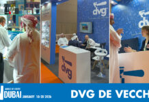 DVG De Vecchi at World of Coffee Dubai 2026. Focus on TechUp, Matrix, and Minimo for bringing excellence to the Middle East